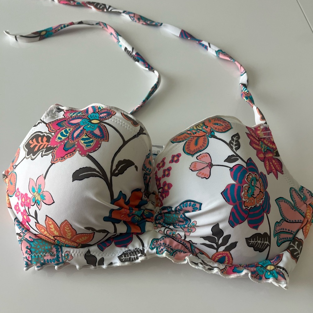 Sundazed Floral Bikini Top 34D - Picture 4 of 5